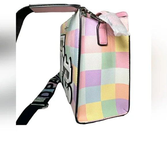 Karl Lagerfeld Paris The Pastel Maybelle Signature Icon Satchel Handbag